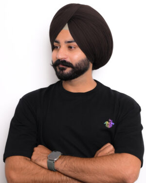 Classic Black Oversized T-Shirt for Men | FalconMoose Premium Cotton Tee | Bold & Minimal Streetwear Look